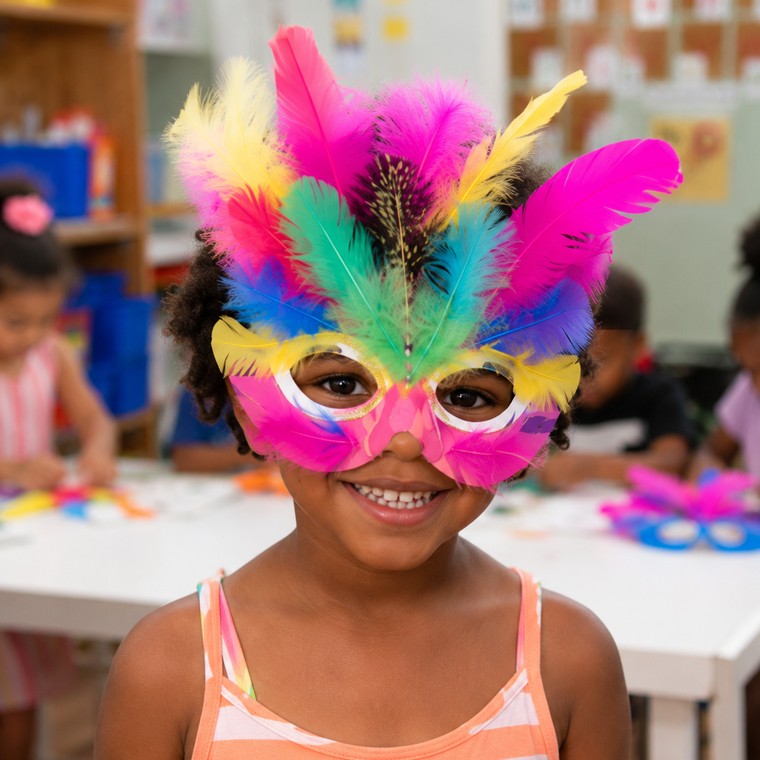 A Butterflies pupil concentrating on a hands-on activity